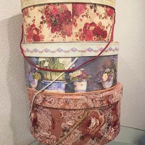 Vintage Hat Boxes